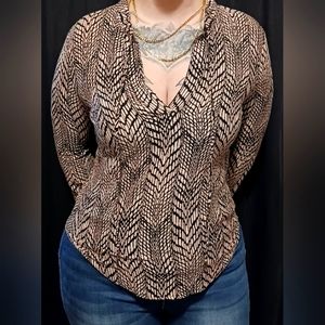 Olive + Oak Long-Sleeved Tunic Style Top